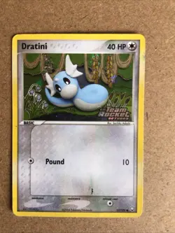 Dratini 52/109 Reverse Holo Pokemon EX Team Rocket Returns - Image 1