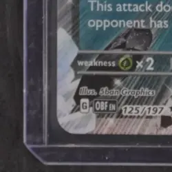 2023 POKEMON SV OBSIDIAN FLAMES #125/197 CHARIZARD EX - Image 4