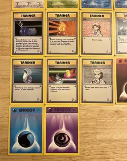 Pokemon TCG 32 Card Lot: Base Set 2 WotC, Rare/Uncommon/Common LP (P43) - Image 4