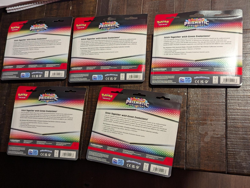 Pokemon TCG Prismatic Evolutions Tech Sticker Collection Set Lot Of 5 Sealed New - Image 3