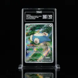 Pokemon Scarlet & Violet 151 ETB Promo Snorlax 051 TAG 10 Black Star Promo - Image 1