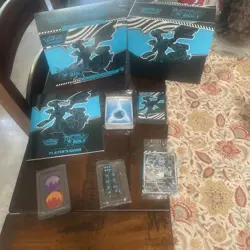 Opened Pokemon TCG Black Bolt ETB *Box , Promo & Accessories Only* - Image 1