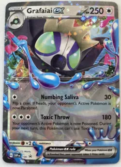 Pokemon - Grafaiai Ex 100 - Scarlet & Violet - Black Star Promo - NM/M - Image 1
