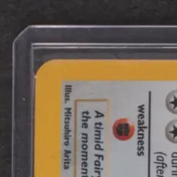 1999 POKEMON JUNGLE #1/64 CLEFABLE HOLO RARE - Image 3