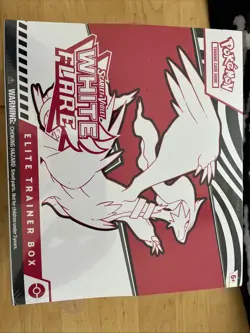 Pokemon TCG Scarlet & Violet White Flare Elite Trainer Box ETB - NEW SEALED - Image 1