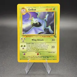 Pokemon Golbat 34/62 Fossil Regular - LP - Image 1