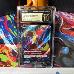 Delphox V 101/100 SR - CGC PRISTINE 10 - Lost Abyss - Pokemon TCG 2022 - Image 1