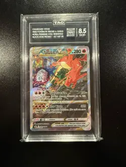 Charizard 🔥 VSTAR • 2022 Pokemon SWSH262 Promo Ultra Rare • TAG 8.5 - Image 1