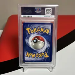 1999 Pokemon Game Machamp Holo 1st Edition 8/102 PSA 1 - Image 2