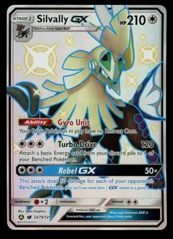 Pokemon Silvally GX SV79/SV94 Sun & Moon Hidden Fates Shiny Vault Near Mint - Image 1