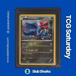 2012 POKEMON DRAGON VAULT #17/20 DRUDDIGON STAMPED EXCLUSIVE - Image 1