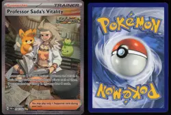 Professor Sada's Vitality 256/182 Special Illustration Rare Paradox Rift Pokemon - Image 3