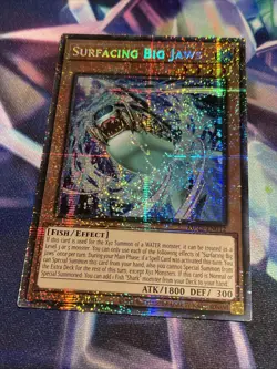 Yu-Gi-Oh! TCG Surfacing Big Jaws MP25-EN012 Starlight Rare Yugioh NM/M - Image 1