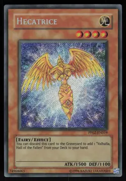 Hecatrice PP02-EN019 Secret Rare ERROR Yu-Gi-Oh - Image 1