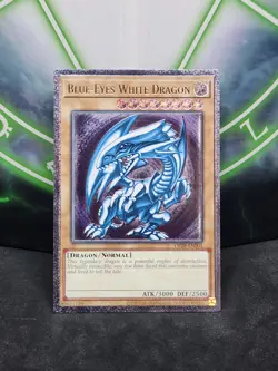 Yugioh Blue-Eyes White Dragon OP28-EN001 Ultimate Rare NM - Image 1