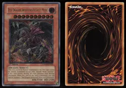 Red Dragon Archfiend/Assault Mode CRMS-EN004 Ultimate Rare 1st Edition Yu-Gi-Oh - Image 3