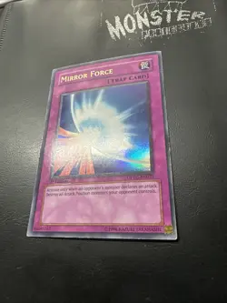 YUGIOH MIRROR FORCE ULTRA RARE DPYG-EN027 1ST EDITION PLAYED - Image 3