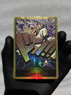 DON!! Card Rob Lucci (Gold) Premium Booster -The Best- PRB-01 One Piece English - Image 2