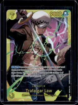 2025 One Piece Royal Blood OP10 Trafalgar Law Secret Rare #OP10-119 - Image 1