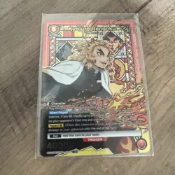 UNION ARENA TCG - DEMON SLAYER Kyojuro Rengoku UE05BT/KMY-1-090 SR☆ - Image 1