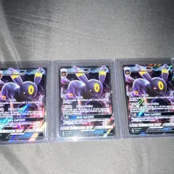 Pokemon TCG 3 Holo GX Card Lot - Umbreon GX SV69/SV94 English - Image 1