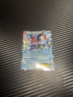 Pokemon Ash-Greninja EX Promo Holo XY133 XY 170 HP Ninja Blade Card LP - Image 1