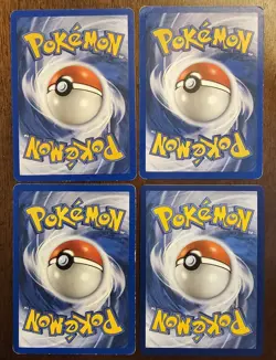 Pokemon Vintage - Team Rocket Dratini, Dratini, Eevee, Prof Oak LP-HP 4 Card Lot - Image 2