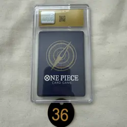 CGC 10 PRISTINE Luffy SR OP07-109 Japanese One Piece Promo Card ONE PIECE 36 - Image 2