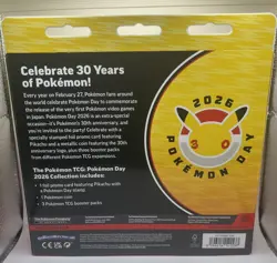 Pokemon Trading Card Game: Pokemon Day 2026 Collection Box New Sealed - Image 2