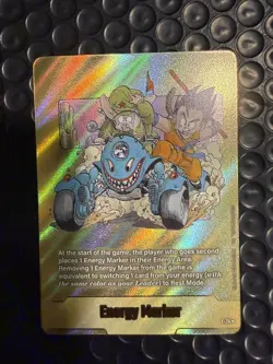 Energy Marker E-74 Gold Manga Booster 02 Dragon Ball Card English - Image 1