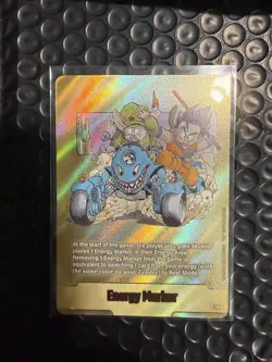 Energy Marker E-74 Gold Manga Booster 02 Dragon Ball Card English - Image 2