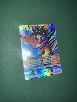 Son Goku : GT FB09-100 Alternate Art Dual Evolution Dragon Ball Card English - Image 1