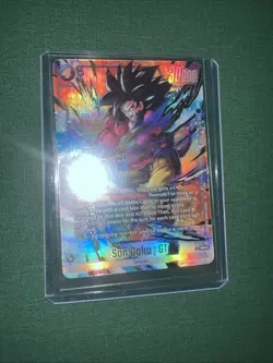 Son Goku : GT FB09-100 Alternate Art Dual Evolution Dragon Ball Card English - Image 3