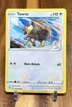 Tauros 134/189 Non Holo Darkness Ablaze Pokemon Card NM - Image 1
