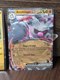Annihilape EX SVP032 + Mankey + Primeape Black Star Promo Pokemon Card Set NM - Image 4