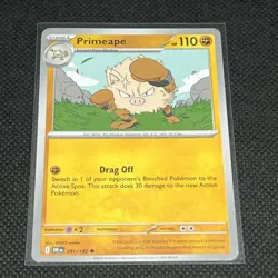 Pokemon TCG Fighting Evolution Lot Mankey Primeape Annihilape Machop Line Cards - Image 5