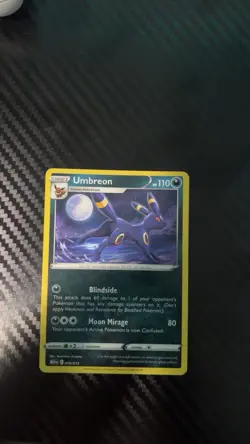 Pokemon Umbreon 009/015 McDonald's 2024 Promo Card 110 HP Regular English - Image 1