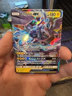 Zekrom GX SM138 Holo Rare Pokemon Promo Card - Image 1
