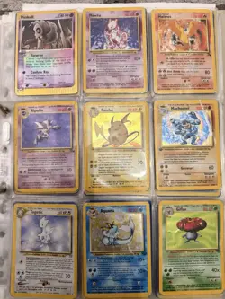 Pokemon 1st Edition TCG WOTC 1999-2000 - 12+ Holo Rares Zapdos+ 120/130 cards - Image 2