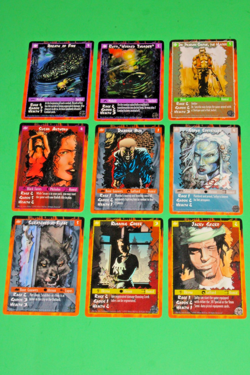 RAGE THE WEREWOLF APOCALYPSE Collectible Card Game 99 Lot TCG CCG 1995 MONSTERS - Image 5