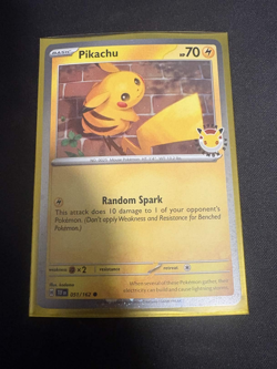 Pikachu (Pokemon Day 2026) 051/162 Miscellaneous Cards & Products Holo - Image 1