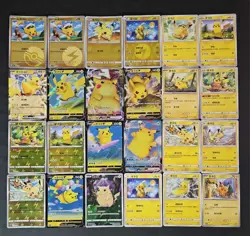 24*Lot Pokemon Trading Card Game TCG Pikachu Promo Chinese Poke Ball #1 JL89 - Image 1