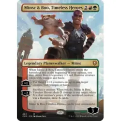 Minsc & Boo, Timeless Heroes (borderless) Commander Legends: Battle For Baldur's - Image 1