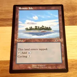 1x Remote Isle - 2162, Retro Frame, Secret Lair Dandan, MTG NM - Image 1
