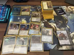 MTG Warhammer 40k Forces Of The Imperium Commander Opened & Sleeved + Tokens - Image 1