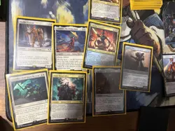 MTG Warhammer 40k Forces Of The Imperium Commander Opened & Sleeved + Tokens - Image 2