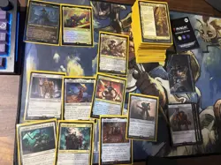 MTG Warhammer 40k Forces Of The Imperium Commander Opened & Sleeved + Tokens - Image 3