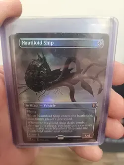Nautiloid Ship (Borderless) Commander Legends: Battle for Baldur's Gate Foil 373 - Image 1