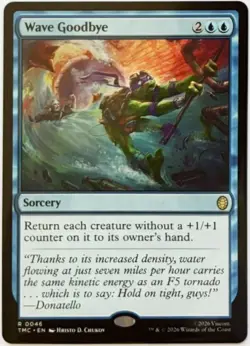 MTG Teenage Ninja Mutant Turtles Commander Wave Goodbye (Rare) - Image 1