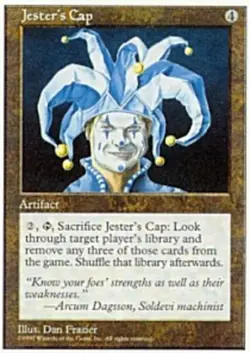 Hero Deal, English - 4 x MTG Jester's Cap Fifth Edition - Image 1